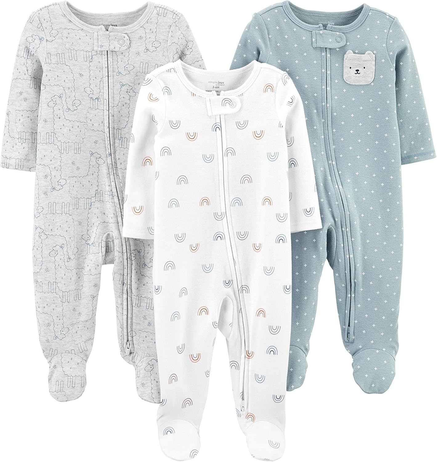 Baby 3-Pack Winter Slaap- en Speelset - Warm en Comfortabel voor de Koude Maanden