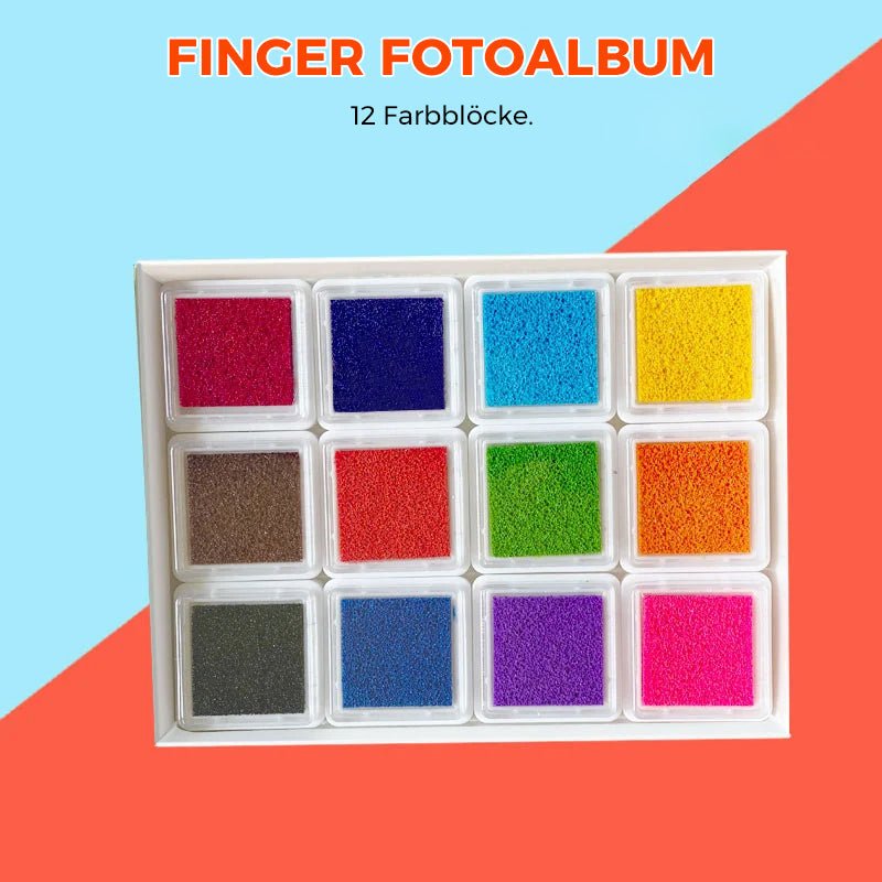 Montessori Finger Painting Set | Promote motor skills &amp; creativity + book