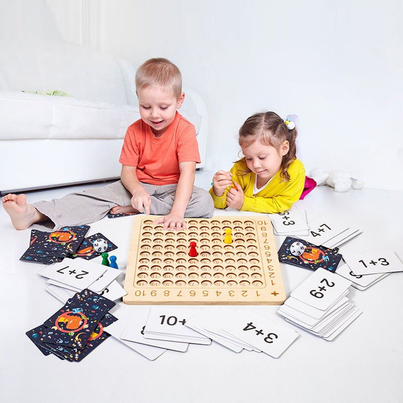 Montessori Multiplication game for preschoolers